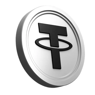 Ilustrácia mince Tether USDT v informačnej časti platformy